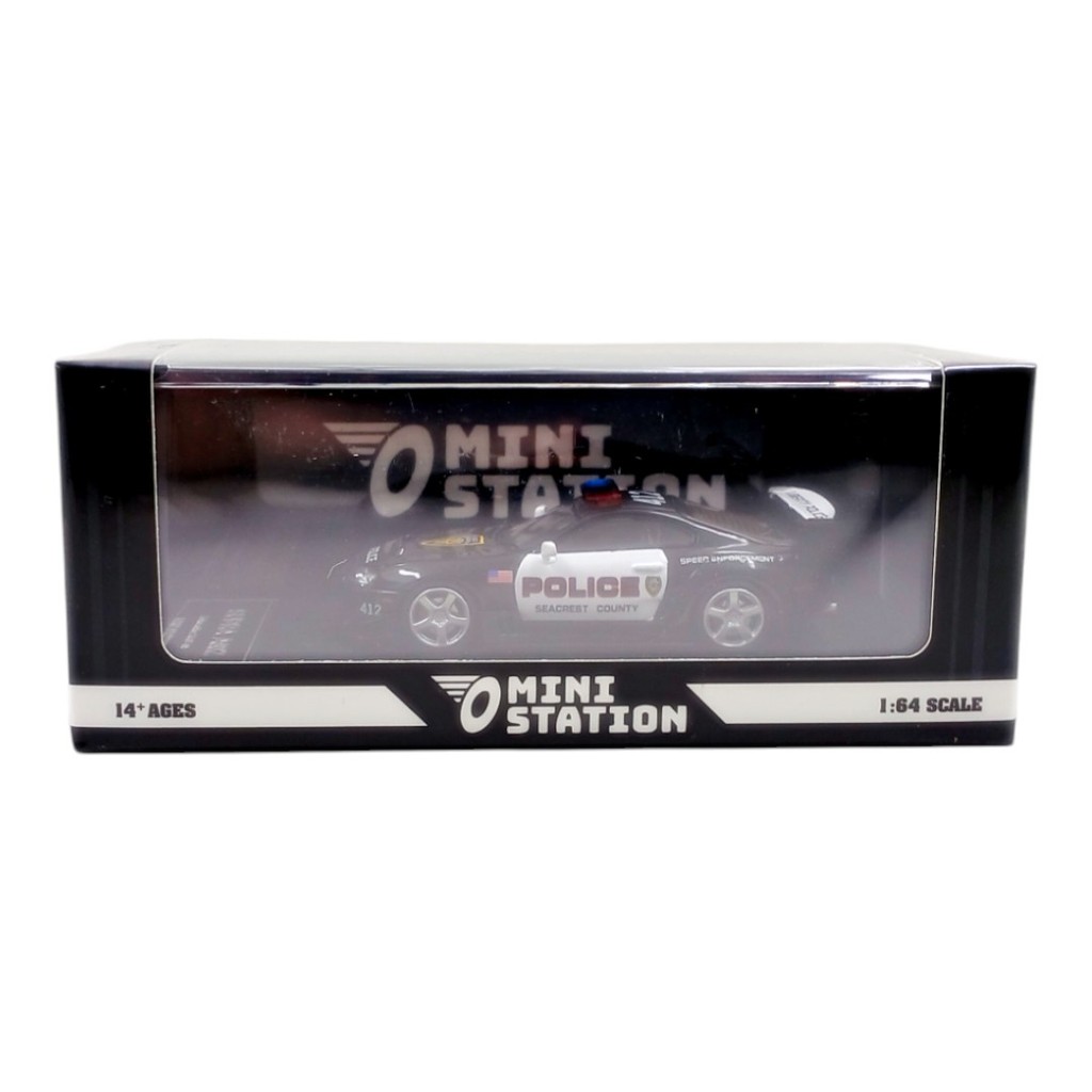 Mini Station 1/64 Toyota Supra A80z GTA Police car