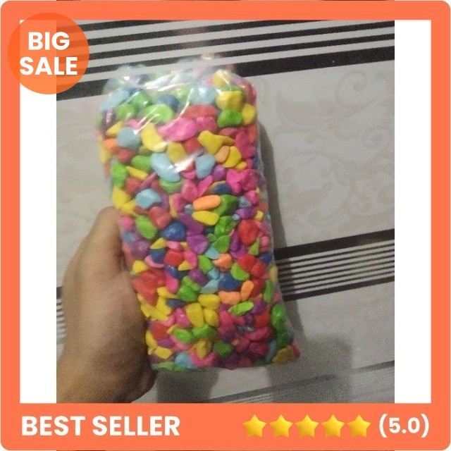 batu warna warni aquarium 1kg / baru warna warni aquascape / batu warna warni / batu taiwan