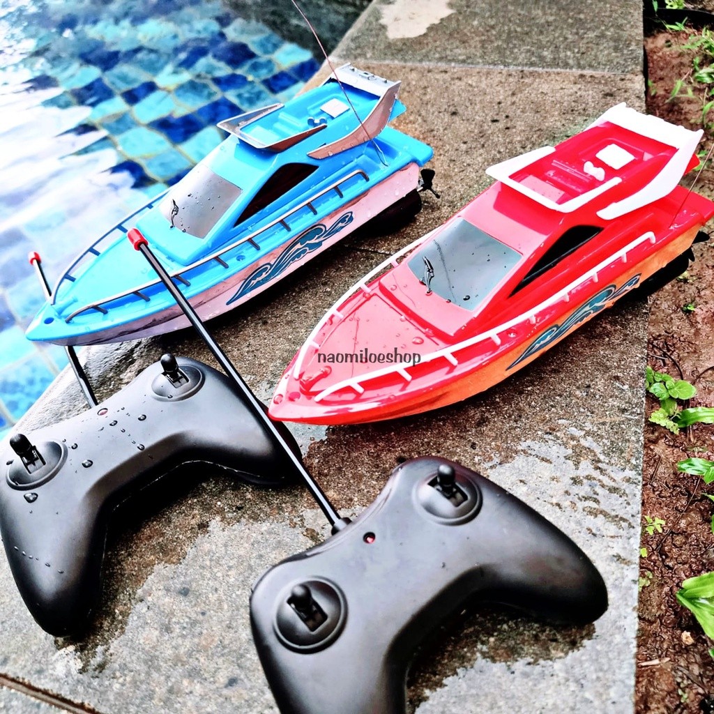 RC SPEED BOAT Remote Control perahu air Kapal RC Speedboat Kapal Remot Kontrol RC racing boat