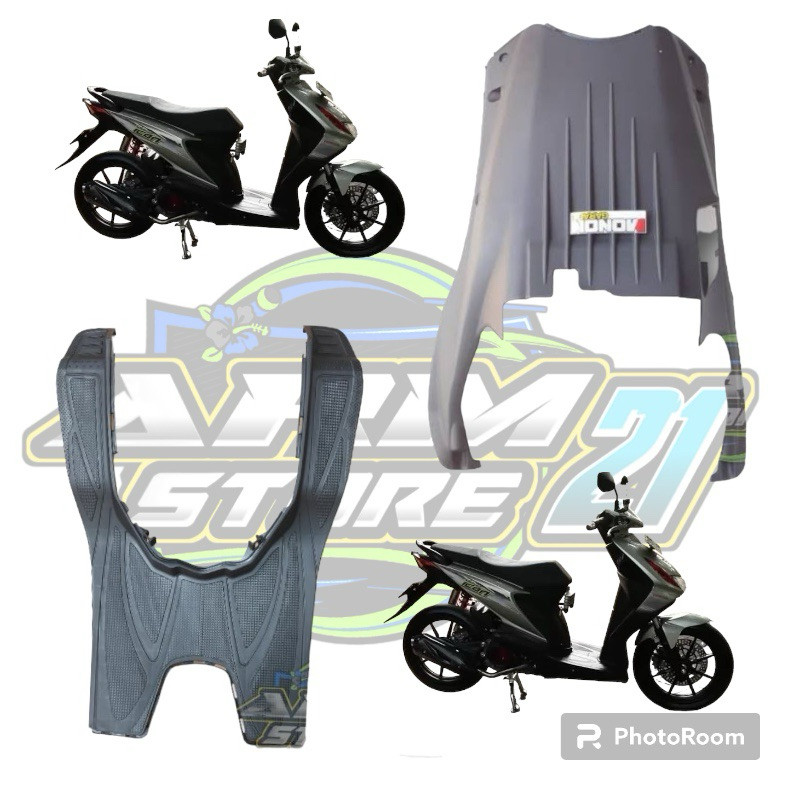 Bodres Pijakan & Kolong Beat Karbu 2008-2012 / Dek Pijakan Kaki & Dek Kolong Beat Karbu Old 2008-201