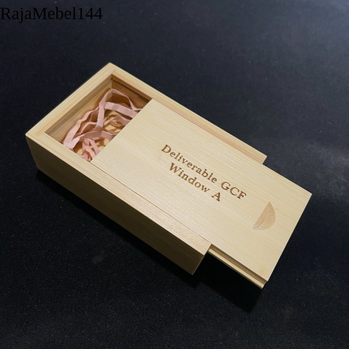 

Box / Kotak Kayu untuk Flashdisk | Wood Bambu bisa di Grafir atau Ukir termurah