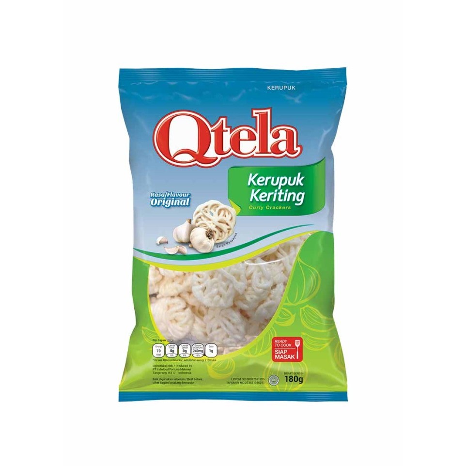 

Qtela Kerupuk Keriting - Makanan Ringan