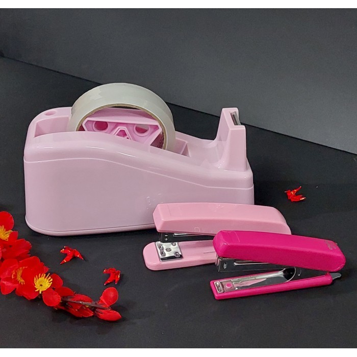 

Andma TAPE DISPENSER Meja UNGU/PURPLE, ETONA 3300 PREMIUM! Cakepppp - Merah Muda