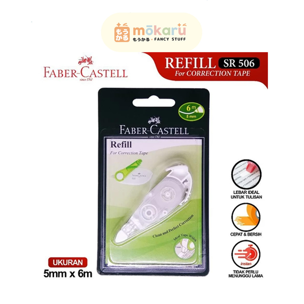 

Faber Refill Correction Tape For SR 506