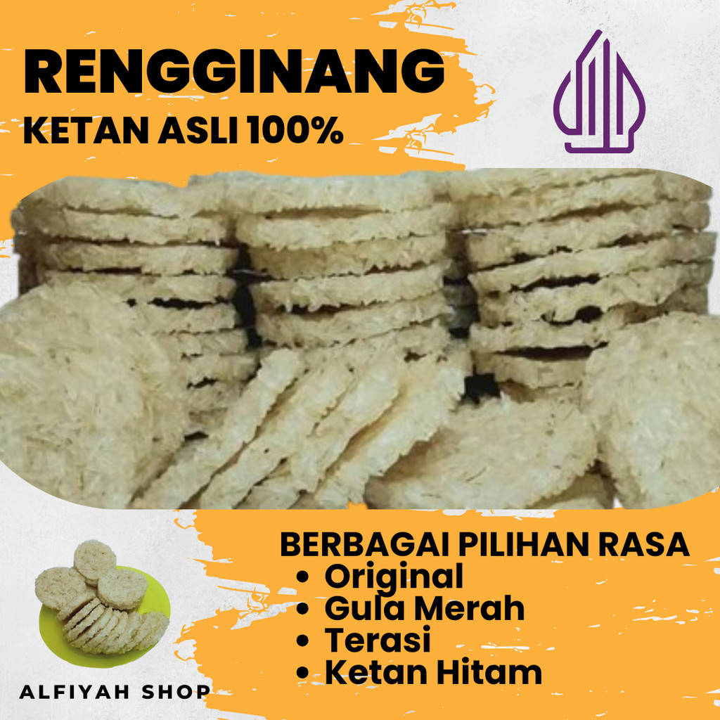 

RENGGINANG Mentah Premium Khas Karawang