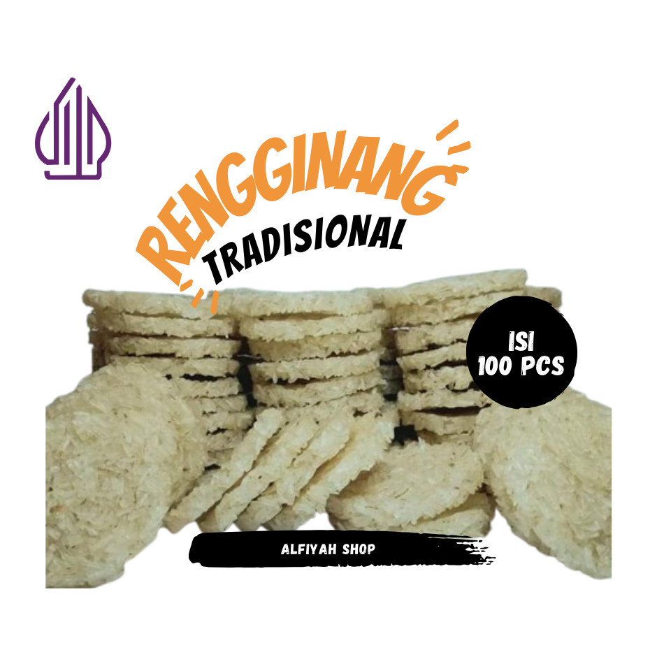 

RENGGINANG Mentah Isi 100 Pcs Premium Khas Karawang