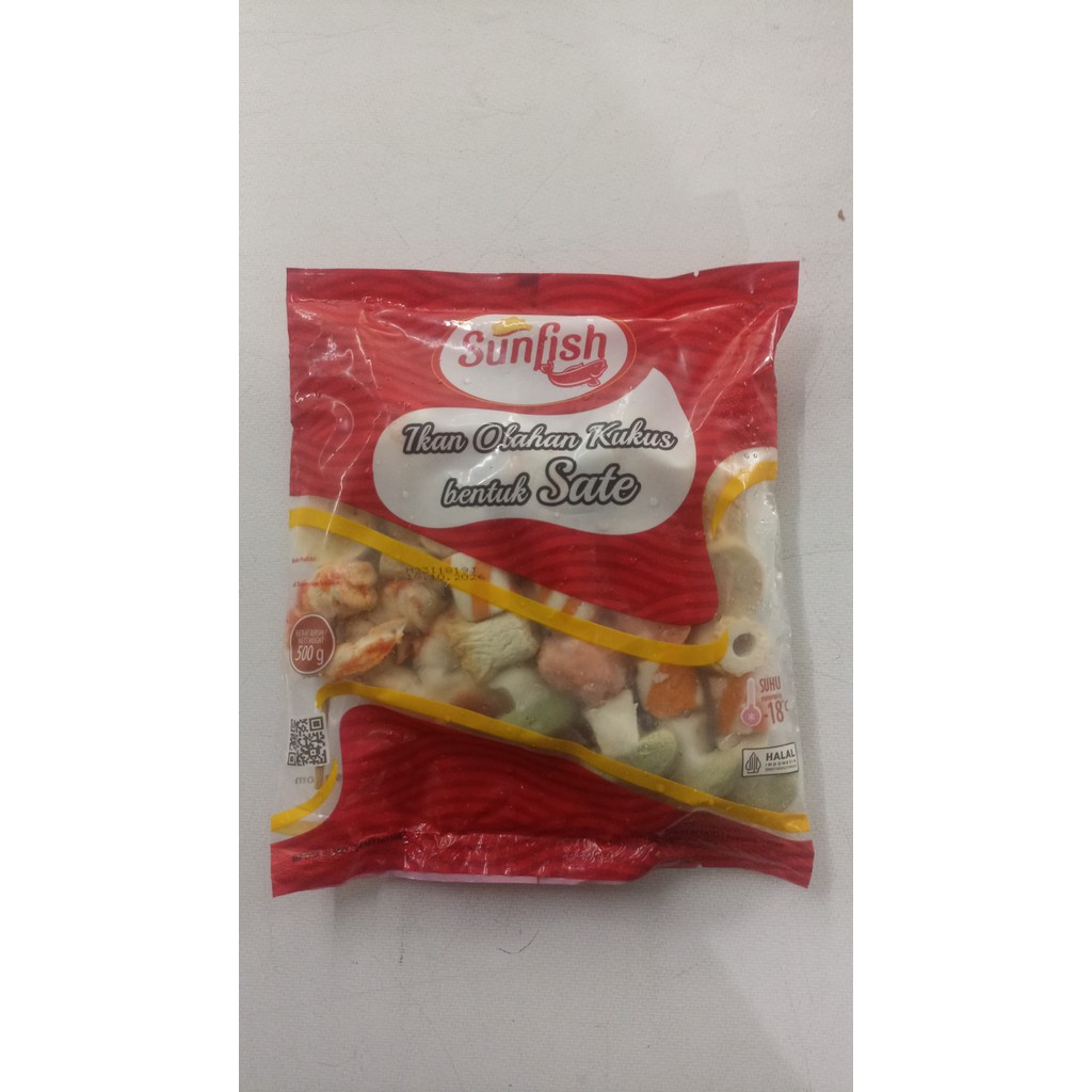 

Sunfish Ikan Olahan Kukus Bentuk Sate - 500 Gram