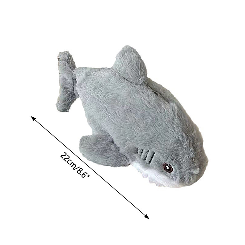 

1XCute Plush Shark Pencil Case Student Stationery School Supplies Kawaii Doll Back To School Storage Bag Pen Bag Stationery New