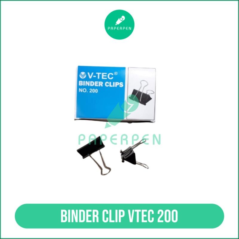 

(PRO_ATK) (Pcs) Binder Clip Vtec 200