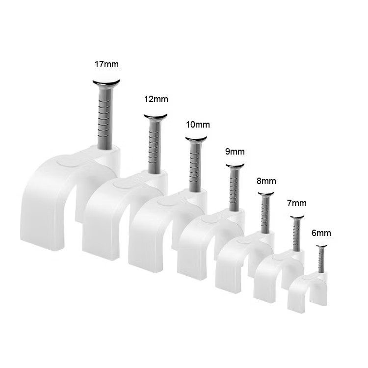 Melody Klem Kabel Paku Beton Klip / Cable Clip Listrik / Klem Klip Kabel