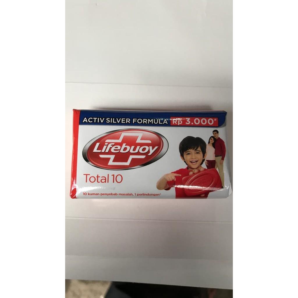 

2pcs Sabun Lifebuoy Merah 85g / Sabun Batang Batangan Total 10 / Grosir