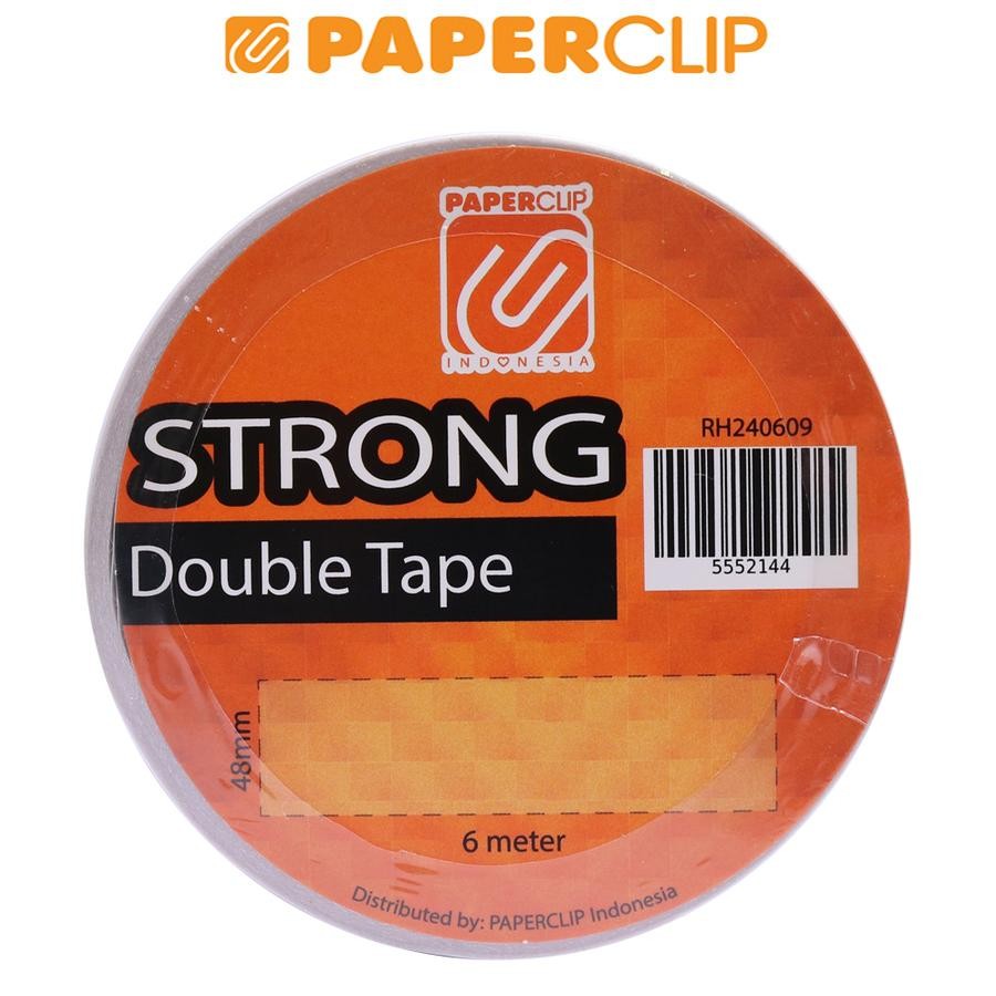

TAPE DOUBLE PAPERCLIP 48MM 6M