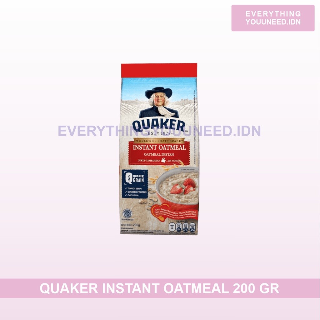 

Quaker Instant Oatmeal 200 Gr