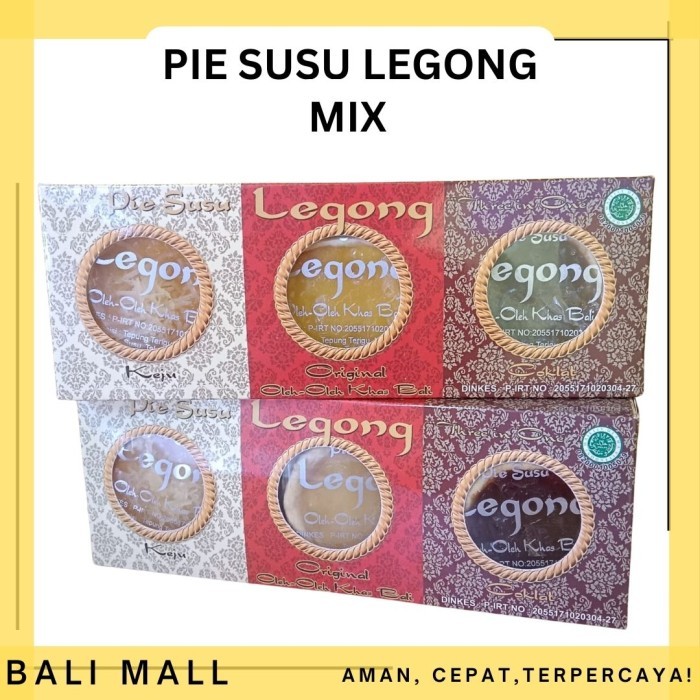 

Pie Susu Legong Mix Oleh Oleh Khas Bali