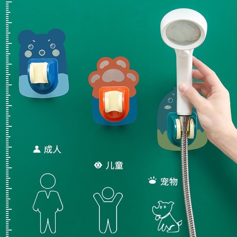 MOMO Gantungan Shower Mandi Dudukan Shower Tempel Bentuk Karakter