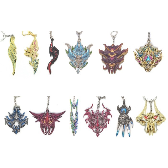 gantungan kunci 6 cm soul land douluo skull spirit bone