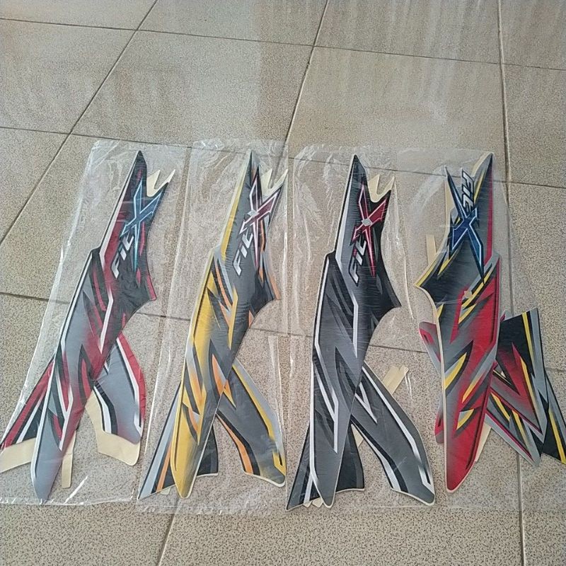 Striping Supra Fit X tahun 2008