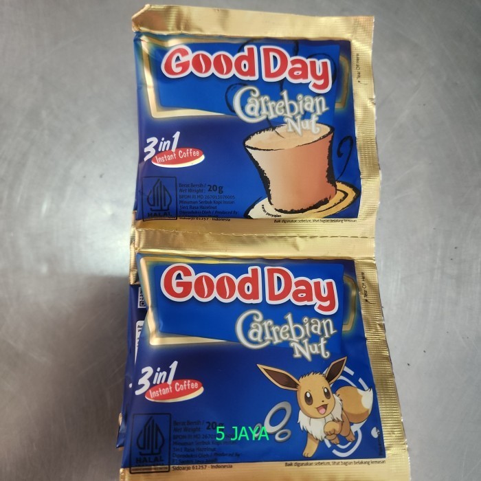 

kopi good day carrebian nut 20gr
