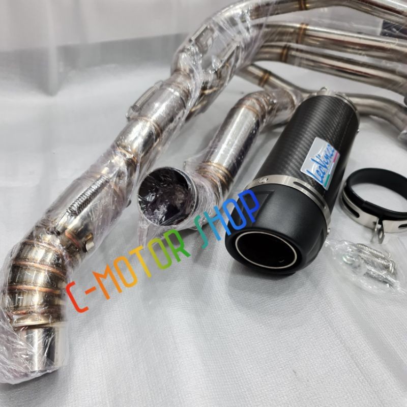 Knalpot Leovince Gp Corsa Evo Carbon Kawasaki ZX 25R Knalpot ZX 25R Leovince Gp Corsa Evo Ori Import