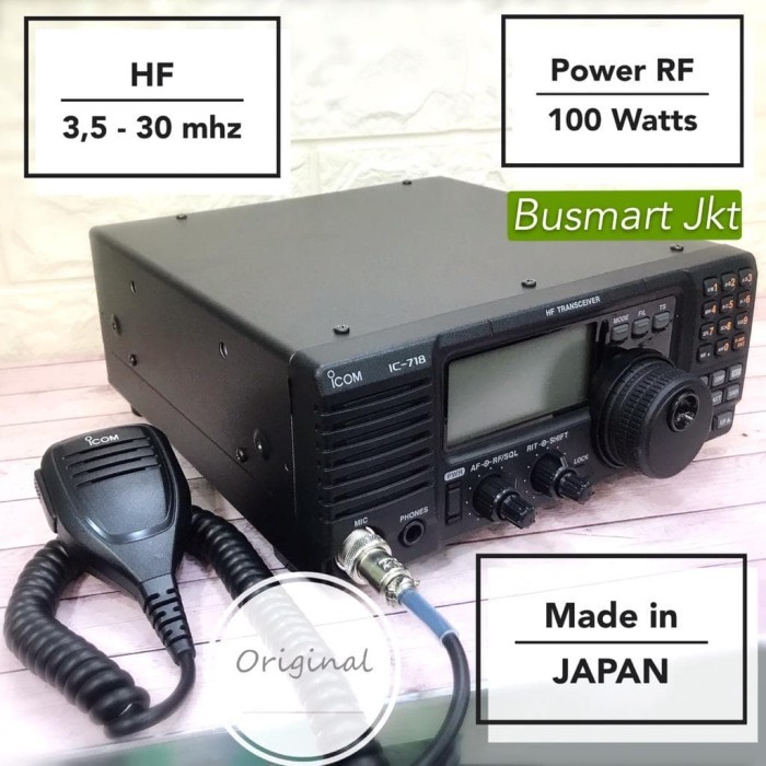 Icom IC 718 / Radio SSB Icom IC718 / Radio HF All Band Original