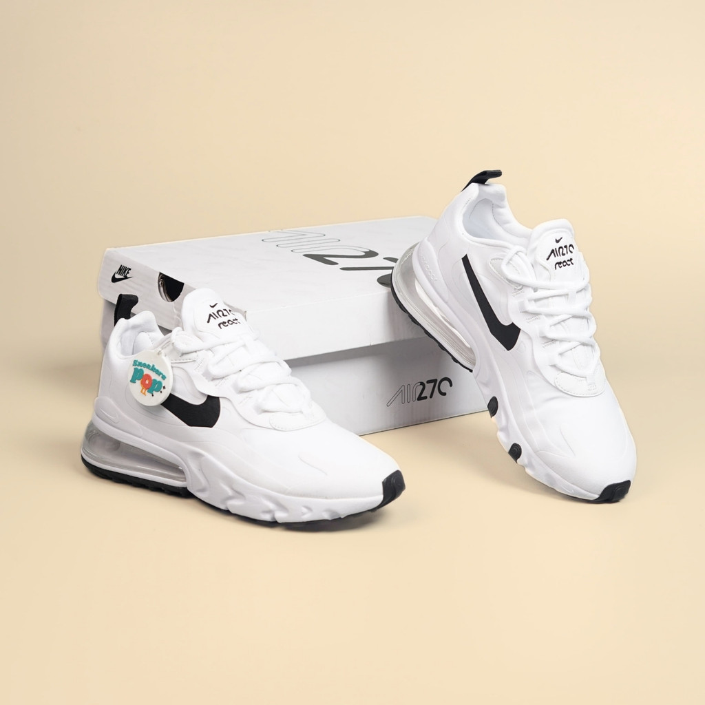 Nike Air Max 270 React White Black