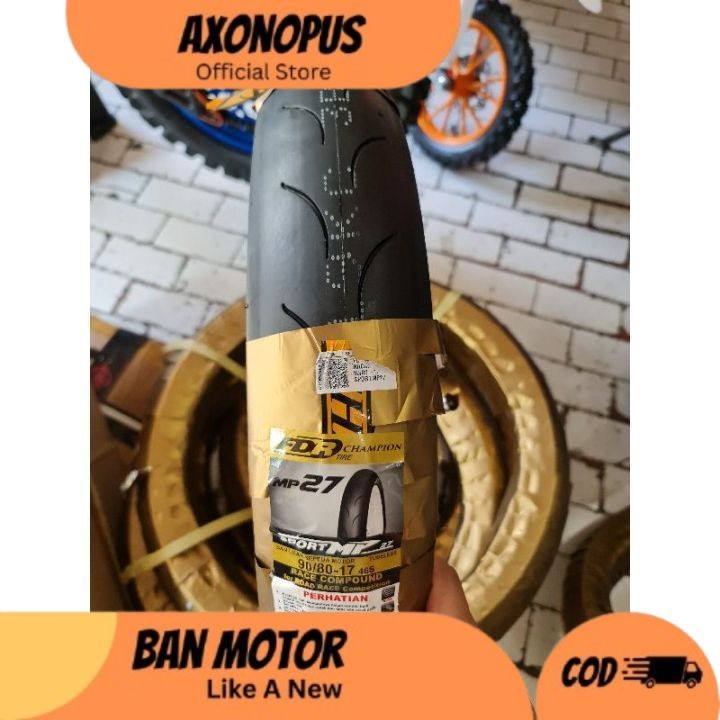 BAN SECOND TUBLESS MERK FDR MP27 90/80 14