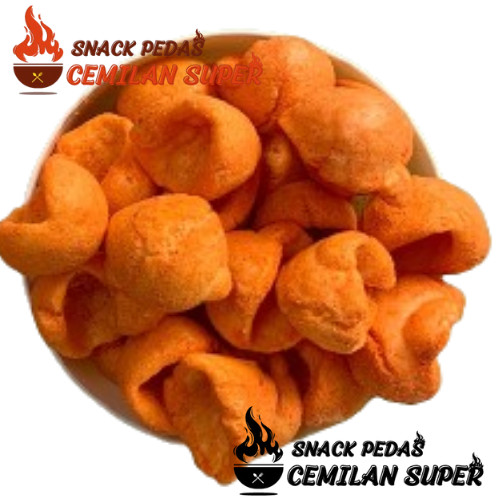 

CS KERUPUK KERANG RAMBO 100g Cemilan Kerupuk Keong Kerupuk Pedas Aneka Cemilan Pedas Viral