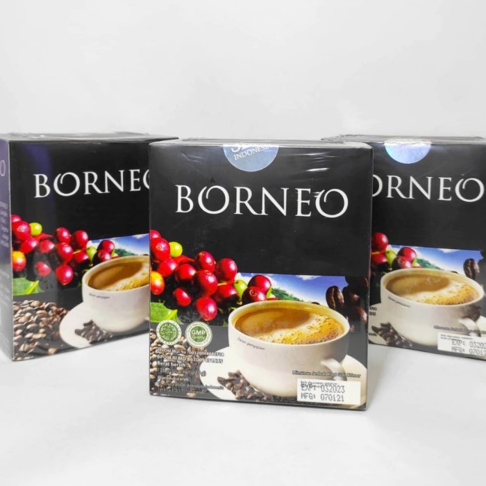 

kopi borneo 1 box isi 5 sachet - kopi XL Strong