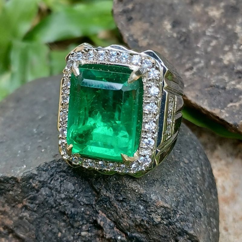 CINCIN BATU NATURAL JAMRUD (EMERALD BERYL)