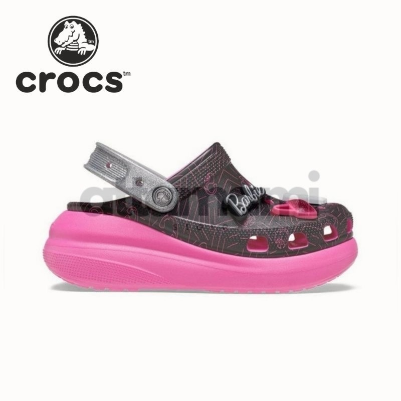 Sandal Crocs Classic Crush Clog Barbie Woman / Crocs Crush Clog Barbie / Crocs Barbie Woman / Sandal