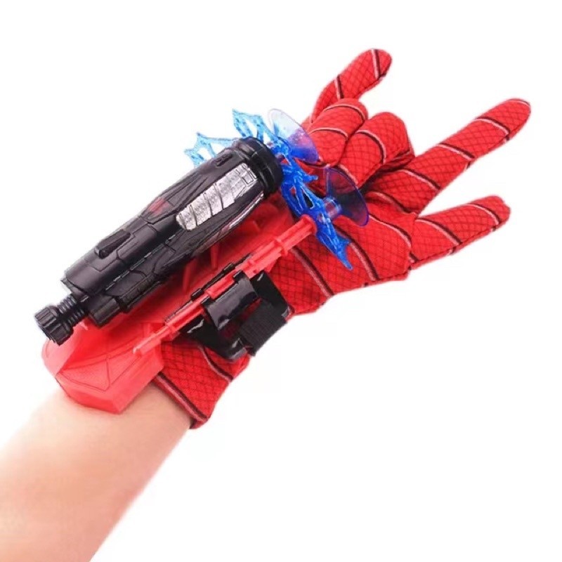 Mainan jaring spiderman Shooter pelantor