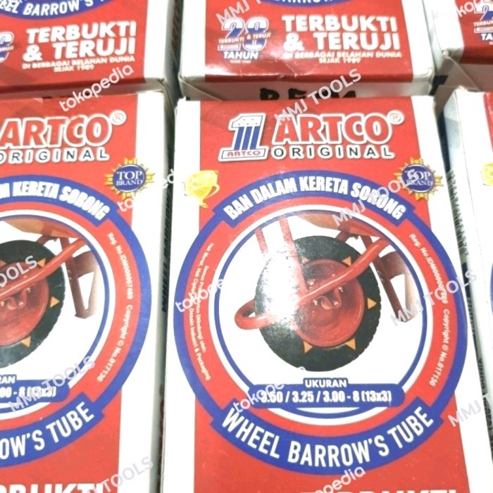 Ban dalam roda gerobak pasir ARTCO- Ban dalam ARTCO gerobak Sorong.