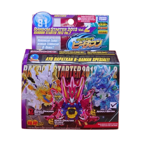 CROSS FIGHT B-DAMAN STARTER CB81 RS 2013 VOL.2 - ASSAULT RAYDRA