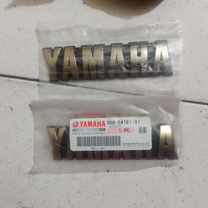 EMBLEM YAMAHA RX KING COBRA MADE IN JAPAN ORIGINAL