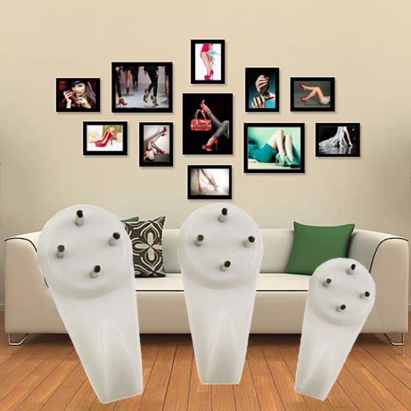 [FLASH SALE] Gantungan Paku Dinding Tanpa Bor | Wall hook kaitan paku bingkai gantungan ram besi wir