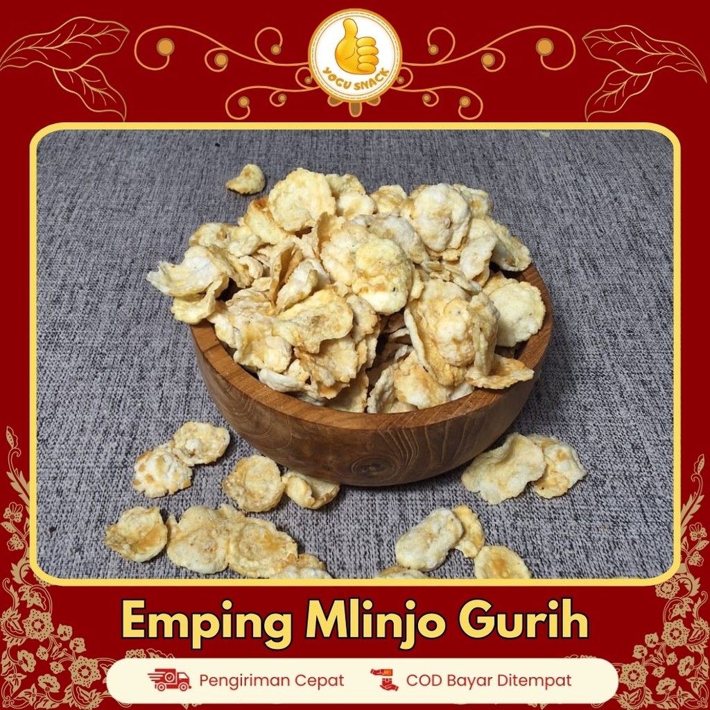 

Yogu Emping Melinjo Goreng - Camilan Tradisional Rasa Modern Snack Sehat Dan Lezat Kemasan 500gr dan 250gr
