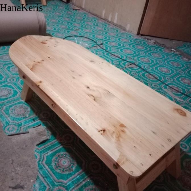 meja lipat setrika dari bahan kayu jati belanda - 110x50x35 SG4
