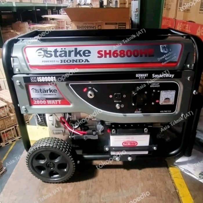 DISKON Genset Honda 2500 watt Maks 2800 watt SH6800E