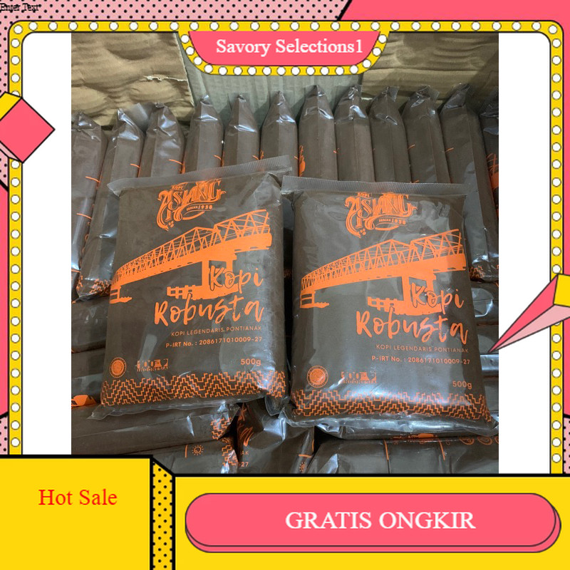 

【SAVORY】 FLASH SALE!! KOPI BUBUK WARKOP ASIANG KHAS PONTIANAK KOPI ASIANG KOPI LEGENDARIS KHUNTIEN KOPI ROBUSTA