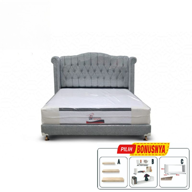 Kasur Divan Sandaran Luxury / Divan Kasur Springbed