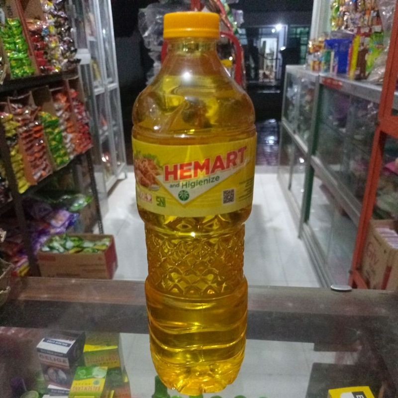 

minyak Goreng Hemart botol kemasan 900ML Best Seller