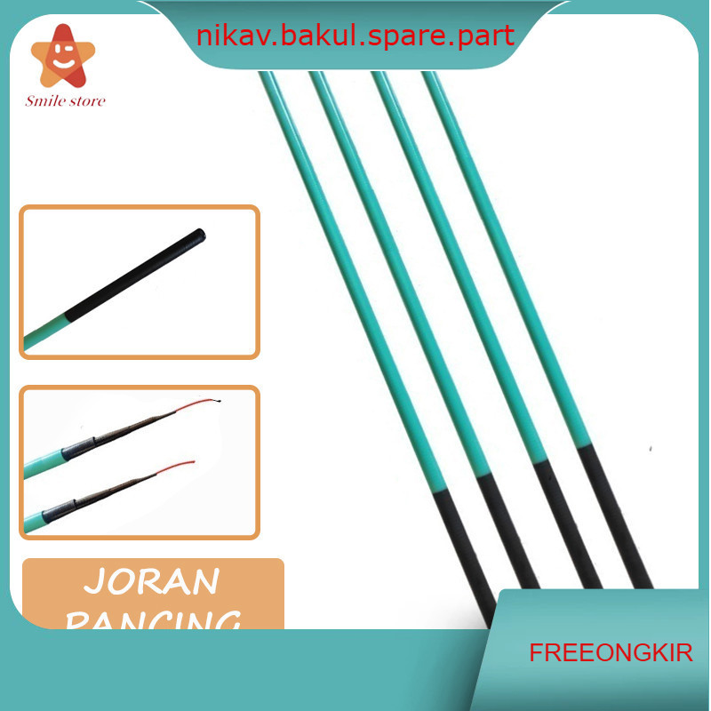 Smile-Joran Tegek Fiber Fukushima Joss Power 210 270 360cm Murah Kuat