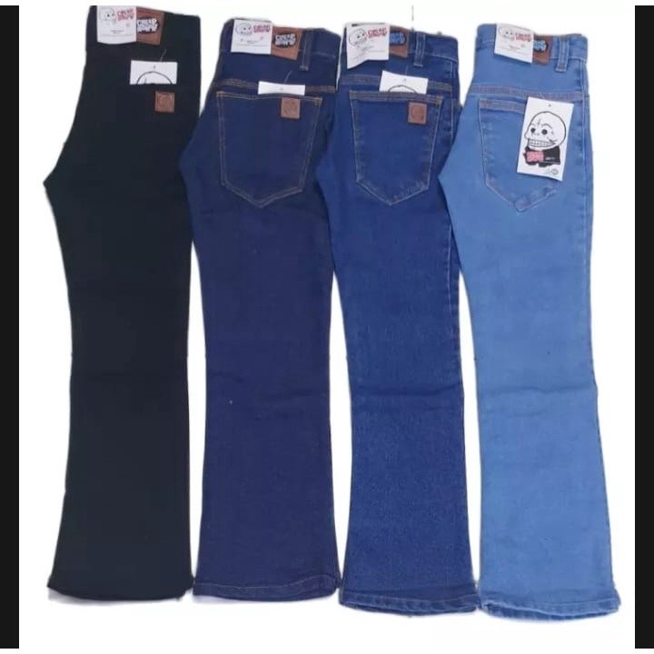 Celana Jeans Cutbray Pria Komprang/Celana Boocut Cutbray Pria/Cutbray Terlaris