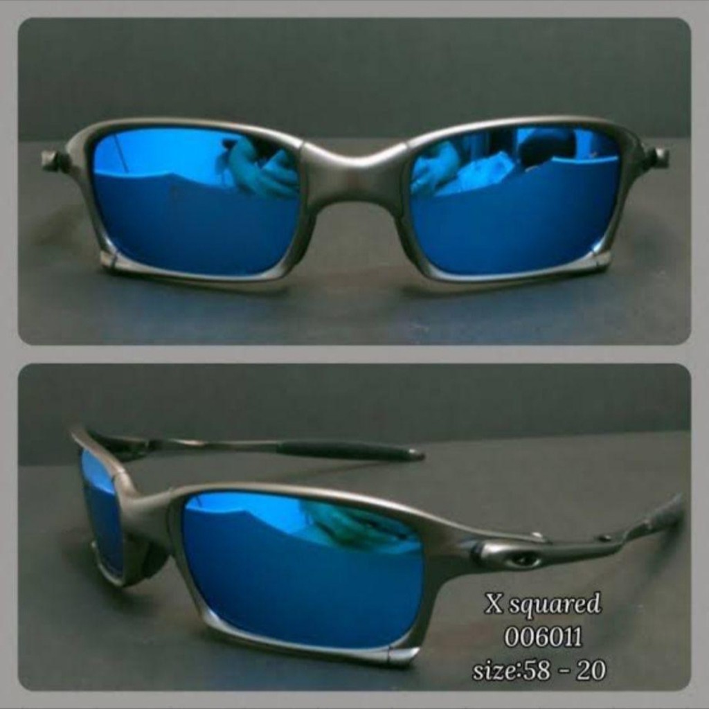 NEW SUNGLASSES DESAIN KACAMATA SPORT OAKLEY X SQUARED UNLIMITED SPORTY FASHION MEWAH ELEGAN