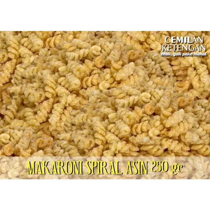 

MAKARONI SPIRAL ASIN 1KG