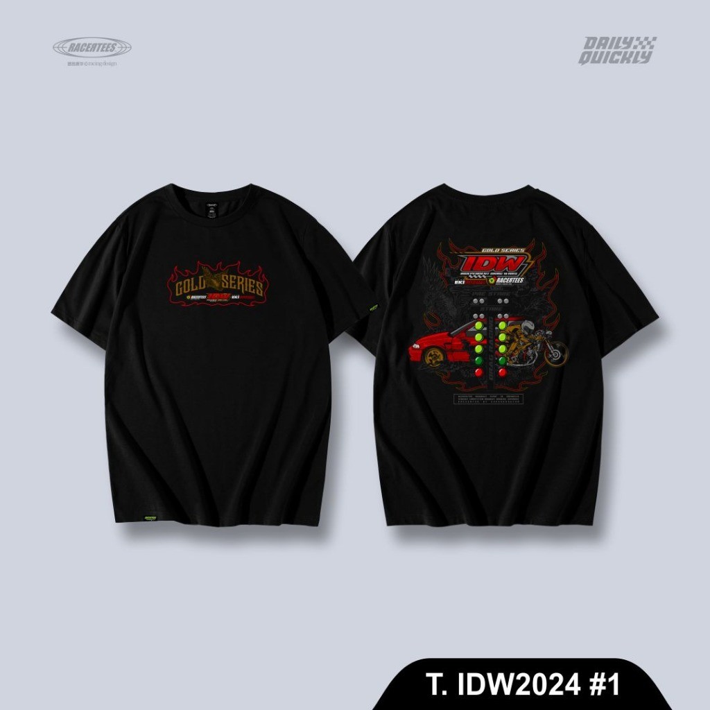 【COD】 RACERTEES Kaos IDW GOLD SERIES #1.2024 T-shirt
