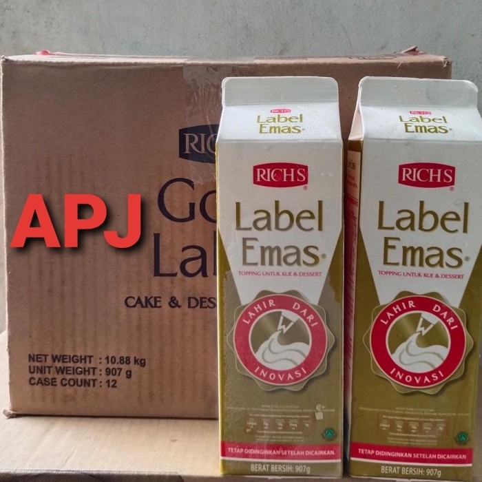 

✨TERLARIS -richs gold label 907gr