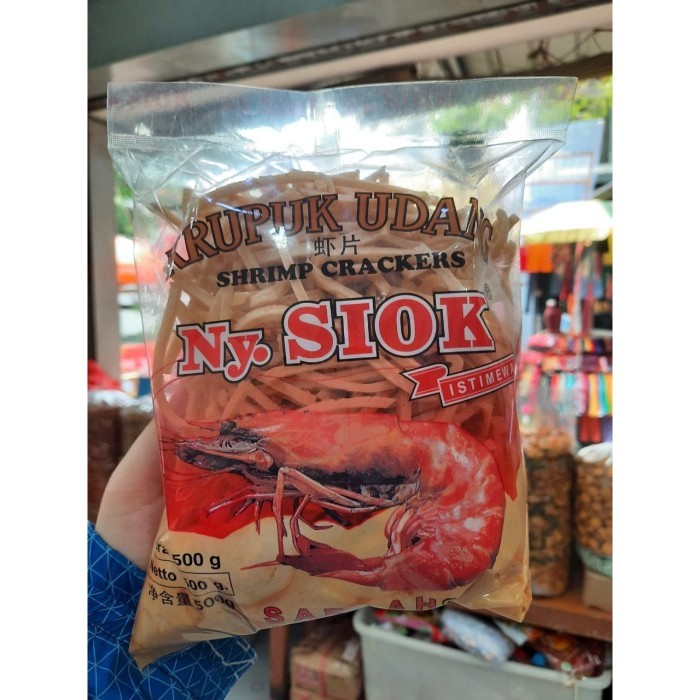 

Kerupuk Udang Ny Siok Stik 500gr