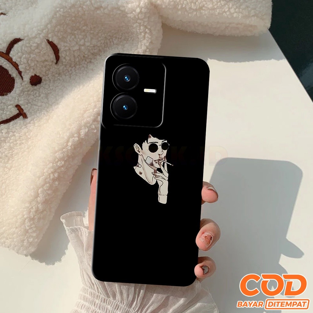 Case Vivo Y22 / Y22s - Casing Vivo Y22 / Y22s - Case Blackcool - Skin Handphone - Silikon Vivo Y22 /