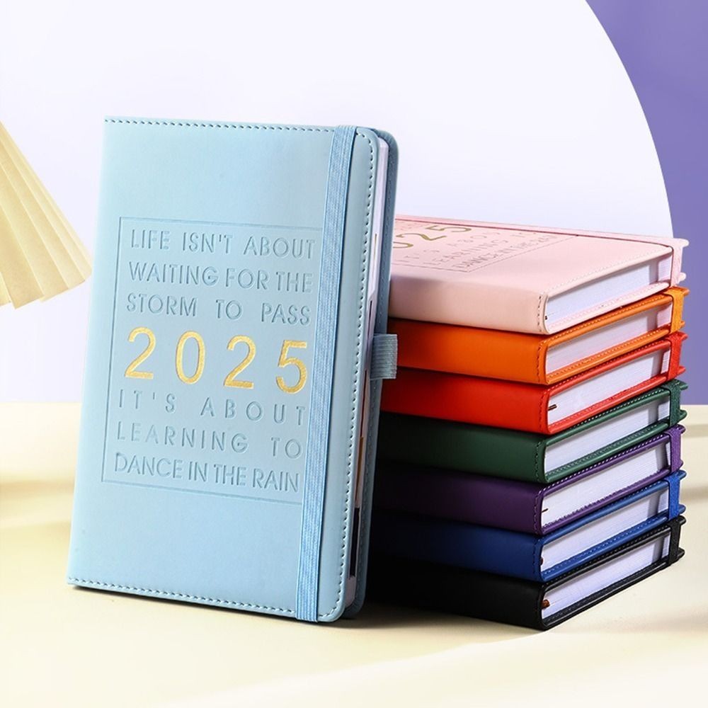 

English 2025 Schedule Planner Notepad To Do List Taking Notes 365 Days Notepad Diary Notepad 12 Months A5 Agenda Notebook